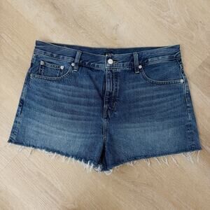 Women’s J. Crew Cut Off Denim Jean Shorts Size 31
